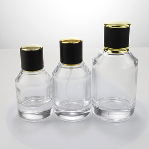 ขวดสเปรย์พกพาแบบคอจีบ ขนาด 30 มล. 50 มล. 100 มล. ขวดน้ำหอมแก้วใส ขวดเครื่องสำอางแบบเติมได้ - Product Image 3