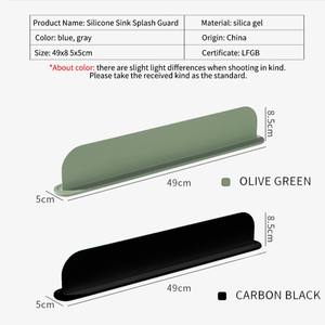 Paraspruzzi in Silicone per Lavello con Forte Aspirazione Antiscivolo Impermeabile per Cucina e Bagno - Product Image 3