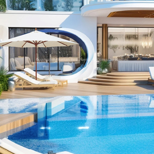 Grand jardin, patio, arrière-cour, <span class=keywords><strong>parasol</strong></span> de marché extérieur imperméable au soleil 360 pour restaurant, café, affaires, parasols de grande taille - Product Image 6