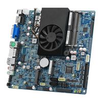 Placa Base Industrial Mini ITX DDR4 de 10.ª Generación 2025 con CPU Core I3 I5 10210U I7 10510U, DP, VGA, 2*SATA3.0