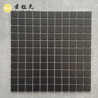 Mosaïque céramique multicolore brillante, carreaux de mosaïque carrés pour piscines, salles de bain et murs décoratifs