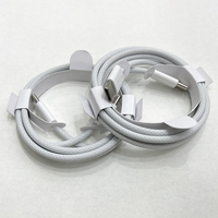 Nuevo Cable de Datos USB C Trenzado de 60W para Teléfono Móvil, Cable de Carga Rápida Tipo C a Tipo C para 16 Pro/16 Pro Max, Cable de Datos de Nailon