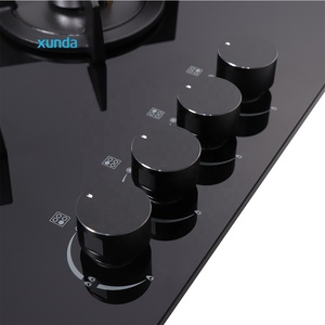 Piano Cottura a Gas Integrato Xunda, 4 Fuochi, in Vetro Temperato con Supporto in Ghisa, Produzione Cinese all'Ingrosso - Product Image 5