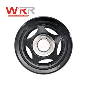 พูลเลย์เพลาข้อเหวี่ยงสำหรับรถเบนซ์ W204 W212 C200 E200 อะไหล่บาลานเซอร์ฮาร์โมนิกเครื่องยนต์ที่ทนทาน - Product Image 6