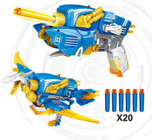 Pistolet à balle molle en alliage multifonctionnel avec 20 balles. - Product Image 3