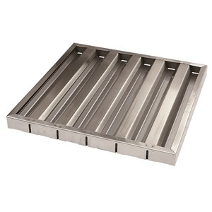 Filtre à huile de graisse de cuisine industriel Commercial royaume-uni/filtre de hotte de Restaurant en acier inoxydable usine de chine - Product Image 1