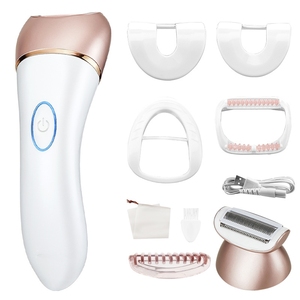 Rasoir électrique pour femmes épilateur pour <span class=keywords><strong>femme</strong></span>, kit d'épilation indolore pour visage, <span class=keywords><strong>menton</strong></span>, bras, jambe, aisselles, bikini, tondeuse - Product Image 5