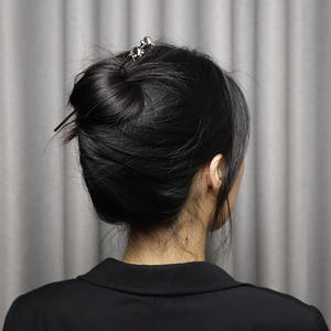 Pasador de <span class=keywords><strong>Pelo</strong></span> Vintage Plateado de Metal Estilo Chino, Simple y Hermoso, Pasador de <span class=keywords><strong>Pelo</strong></span> para Mujer, Accesorios para el Cabello Buyao - Product Image 6