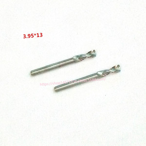 Carbide <b>Drill</b> <b>Bits</b> Metric 3.75X13mm Straight Shank Right Hand For Metal Non Ferrous Material DIN Standard - Product Image 2