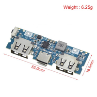Type-C Port de charge double USB Power Bank carte d'alimentation Mobile Power Bank bricolage carte mère Boost Module 5V 2.4A