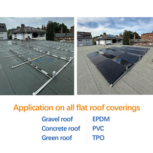 Soporte Triangular Ajustable <span class=keywords><strong>de</strong></span> Aluminio Anodizado Super Solar Al6005-T5 para Montaje <span class=keywords><strong>de</strong></span> Paneles Solares en Techos, Resistencia al Viento 40m/s, Resistencia a la Nieve 1KN/M2 - Product Image 4