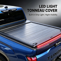 MASSAIT Couvre-benne électronique automatique rétractable en aluminium pour Toyota Hilux Revo Vigo 1.5 cabine