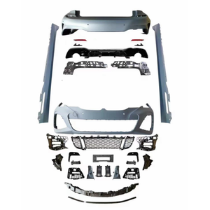 2025 <span class=keywords><strong>pare</strong></span>-chocs de voiture pièces de carrosserie PP <span class=keywords><strong>plastique</strong></span> fibre de carbone 3 pièces Style MT lèvre avant séparateur de becquet avant pour BMW série 3 G20 2020 - Product Image 1