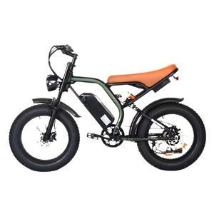 Entrepôt Outre-mer États-Unis : Livraison Directe Disponible – Vélo Tout-Terrain Tout-en-un 48V 20 Pouces avec Pneus Larges et Moteur Avant 500W pour Neige - Product Image 1