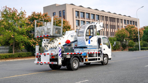 Camión de Trabajo de Gran Altura de 28m de la Marca Isuzu, Venta Directa de Fábrica, Plataforma Estable, Fácil Mantenimiento - Product Image 6