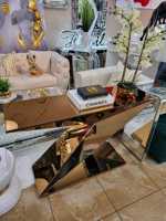 Meubles de salon, ensemble table console et miroir