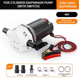 Pompe à diaphragme à moteur sans balais Cavitt 12V/24V/48V avec interrupteur, joints EPDM, qualité marine, support personnalisé, qualité marine garantie - Product Image 2