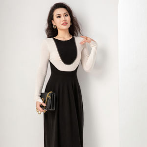 Vêtements pour femmes robe simple robe pull à la mode personnalisée pour femmes robes officielles - Product Image 3