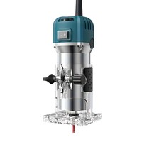 Fresadora Eléctrica de 800W para Madera, Herramienta de Carpintería para Manualidades y Bricolaje