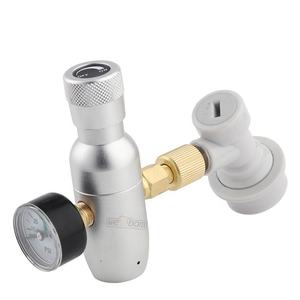 Premium Regolata CO2 Charger Kit con Gas Sfera di Blocco Disconnessioni, Mini CO2 Regolatore per la Casa Birra Birra alla spina di Soda - Product Image 2
