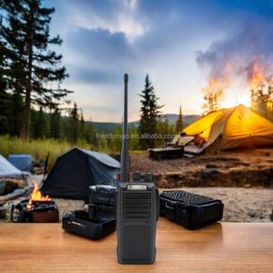 Radio bidirectionnelle UHF longue portée BF-UV6D 5W pour émetteur-récepteur, talkie-walkie noir, réduction de bruit, hôtel, portable, 128 canaux - Product Image 5