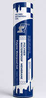 Membrane imperméable en polymère RS, rouleau d'étanchéité en PE, PP, polypropylène, polyester pour toiture plate, sous-sol