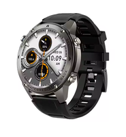 Strava 1.43'' Layar Amoled Panggilan BT Jam Tangan Pintar GPS 5ATM Jam Tangan Pintar untuk Pria Jam Tangan Olahraga Luar Ruangan Pelacak Oksigen Darah