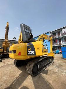 Excavadora japonesa Komatsu PC220 original usada de alta calidad a bajo precio de fábrica con motor de núcleo y componentes de motor de engranajes - Product Image 3