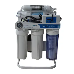 Venta al por mayor 5/7 etapas de gran flujo ro máquina purificadora de agua potable Sistema de ósmosis inversa RO hogar cocina filtro de agua