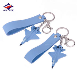 Porte-clés en PVC en forme de poupée licorne, pendentif de <span class=keywords><strong>sac</strong></span>, de couleur arc-en-ciel, 3D, petit cheval jaune, - Product Image 2