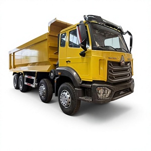 Howan รถดัมพ์ทำเหมืองงานหนัก12ล้อขับเคลื่อนด้านซ้าย8X4รถดัมพ์ sinotruk HOWO NX 8*4 - Product Image 1