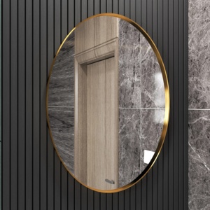 Tùy chỉnh hình bầu dục tắm Gương treo tường màn hình cảm ứng defogger thông minh Gương phòng tắm với ánh sáng <span class=keywords><strong>LED</strong></span> - Product Image 1