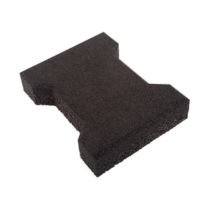 Baldosa de <span class=keywords><strong>caucho</strong></span> con forma de hueso para caminos de parques infantiles, adoquín de <span class=keywords><strong>caucho</strong></span>, <span class=keywords><strong>pavimento</strong></span> de ladrillo de <span class=keywords><strong>caucho</strong></span> - Product Image 6