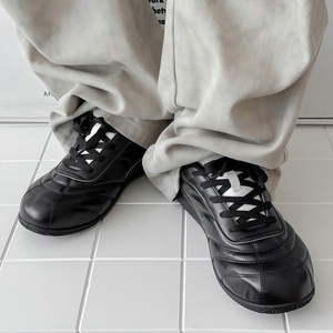 Chaussures de sport tendance en cuir pour hommes, respirantes, pour le basketball, décontractées, d'extérieur, confortables, augmentant la taille - Product Image 5