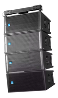 Haut-parleur audio FDB nouvellement conçu, vente chaude à bas prix, étanche, double haut-parleur linéaire professionnel tout temps de 10 ''.