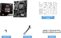 Tarjeta Madre B450M-A Pro Max II Micro-ATX AMD 5000/4000/3000/2000/1000 AM4 DDR4 64GB Boost 4133+MHz/OC PCIe 3.0 Integrada