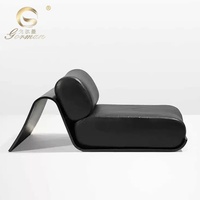 GORMAN FURNITURE Italie, meubles de salon design, canapés, fauteuil de détente en cuir, canapé au sol en cuir véritable avec ottoman