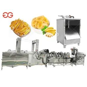 Gelgoog High Quality Banana Chips Production Line Machine Philippine Small Scale Banana Plantain Chips Maker