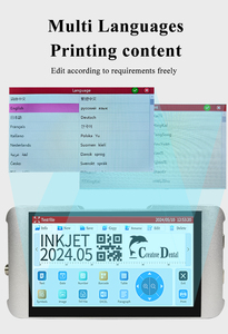 Mới nhất 12.7 mét biến hết hạn ngày QR mã loạt số tự động trực tuyến Mã hóa máy in hàng loạt in ấn máy in phun - Product Image 6