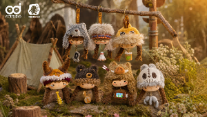 MMPIG <span class=keywords><strong>Valley</strong></span> <span class=keywords><strong>Adventure</strong></span> Series Boîte Mystère en Peluche, Figurine d'Animal Mignon à Collectionner, Pendentif, 6+1 Styles Secrets pour Cadeau - Product Image 2