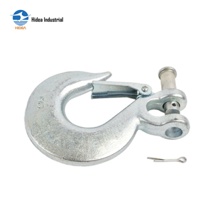 HIDEA G43 G70 H331 <span class=keywords><strong>A33</strong></span> Gancho de enganche con pestillo, forjado de alta resistencia para aseguramiento de <span class=keywords><strong>carga</strong></span> en elevación y construcción general - Product Image 1