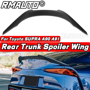 Alerón trasero de fibra de carbono real RMAUTO para Toyota Supra A90 A91 2019-2022, kit de carrocería para la parte trasera del coche, accesorios para coche. - Product Image 1