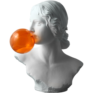 Sculpture de Style nordique moderne en résine, dessin de personnage rétro, Art du salon, tête de plâtre, accessoires pour la maison, nouveau - Product Image 1