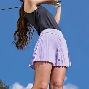 Spandex Golf Váy Sexy Golf Tập Thể Dục Ăn Mặc Phụ Nữ Thiết Kế Mới Váy Cô Gái 'Mùa Hè Thể Thao Skort Thể Thao Bán Buôn Golf Váy