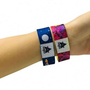 Pulseras Elásticas de Tela Personalizadas para Mujer, Nuevo Diseño Promocional - Product Image 6