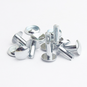 <span class=keywords><strong>Rivet</strong></span> fendu à tête de champignon en acier inoxydable nickelé personnalisé, <span class=keywords><strong>rivet</strong></span> <span class=keywords><strong>bifurqué</strong></span> pour sac - Product Image 5