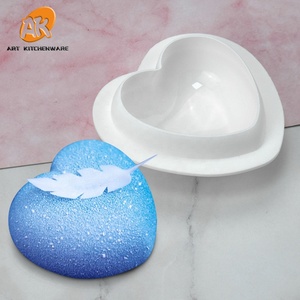 AK <span class=keywords><strong>3D</strong></span> corazón silicona Mousse pastelería moldes <span class=keywords><strong>de</strong></span> pastel <span class=keywords><strong>de</strong></span> Chocolate para decoración <span class=keywords><strong>de</strong></span> pasteles <span class=keywords><strong>de</strong></span> boda moldes para hornear Día <span class=keywords><strong>de</strong></span> San Valentín pastelería hornear - Product Image 2
