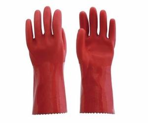 Guantes de trabajo de seguridad Industrial de PVC, resistentes a químicos y aceite, 1 comprador - Product Image 5