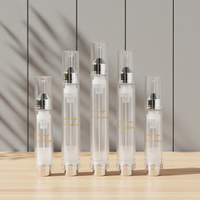 Emballage cosmétique pour soins de la peau, flacon-seringue en plastique sans air de 5 ml, crème pour les yeux, sérum, lotions, parfum, shampoing pratique en PP