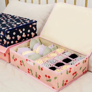 Collapsible Oxford Fabric Drawer Organizer Divider Closet <b>Storage</b> Containers <b>Box</b> for Underwear ,Ties,Bras, Socks, Lingerie - Product Image 1